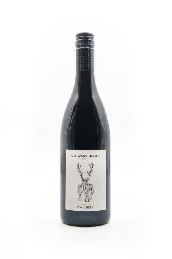 Zweigelt aus der Selection SCHWARZ HIRSCH – samtiger Rotwein mit feiner Kirschfrucht und würzigen Noten