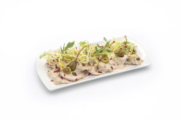 Kalbfleisch-Variation mit Thunfischsauce